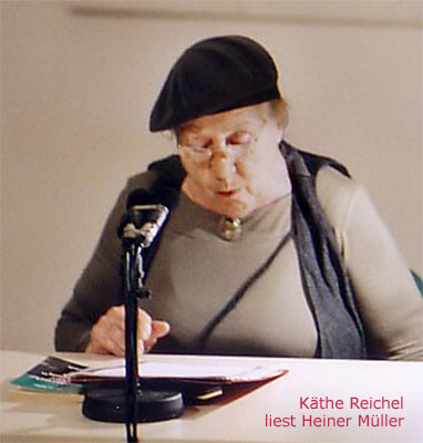 Käthe Reichel liest Heiner Müller
